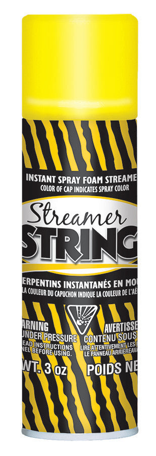 Yellow Streamer String - Party Savers