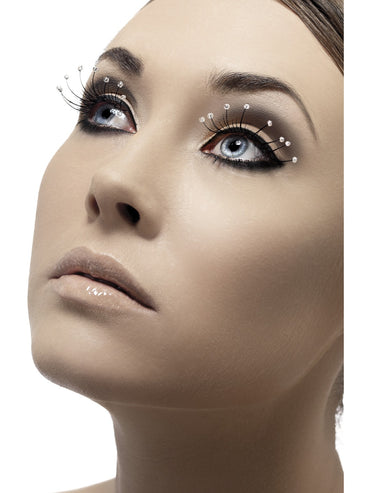 Black Eyelashes with Droplets - Party Savers