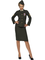 Womens Costume - Wartime Officer - Party Savers
