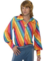Mens Costume - 70s Colour Shirt - Party Savers