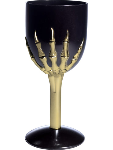 Black Gothic Wine Glass - Party Savers