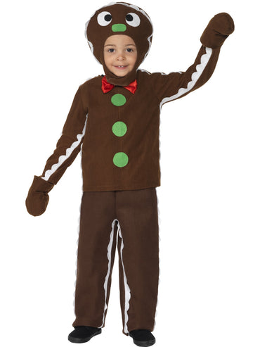 Boys Costume - Little Gingerbread Man Costume - Party Savers