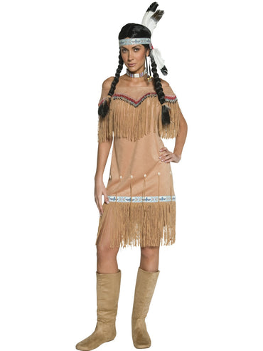 Womens Costume - Native American Lady - Party Savers