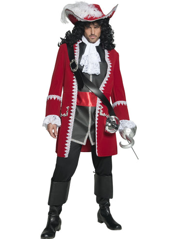 Mens Costume - Authentic Pirate Captain - Party Savers
