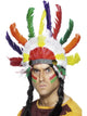 Multi Coloured Native American Inspired Headdress - Party Savers