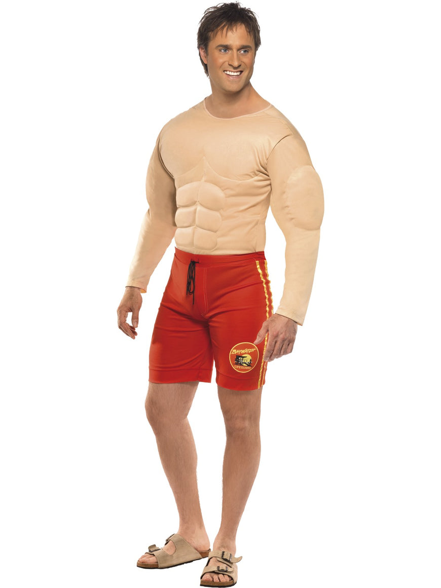 Mens Costume - Baywatch Lifeguard - Party Savers