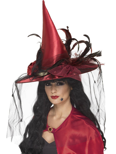 Red Witch Hat - Party Savers