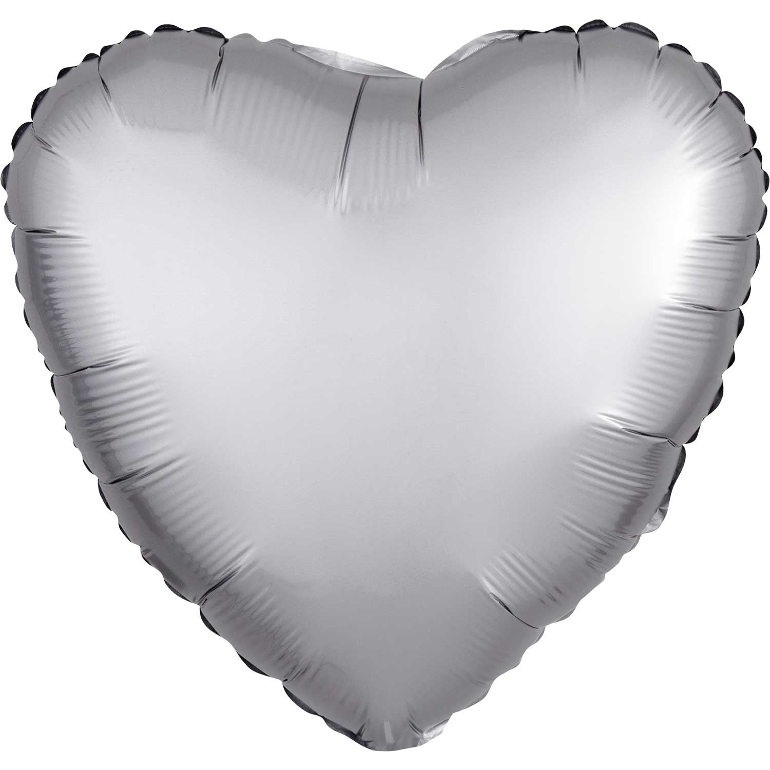 Gold Satin Heart Foil Balloon 43cm - Party Savers