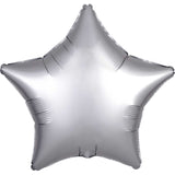 Purple Satin Star Foil Balloon 48cm - Party Savers