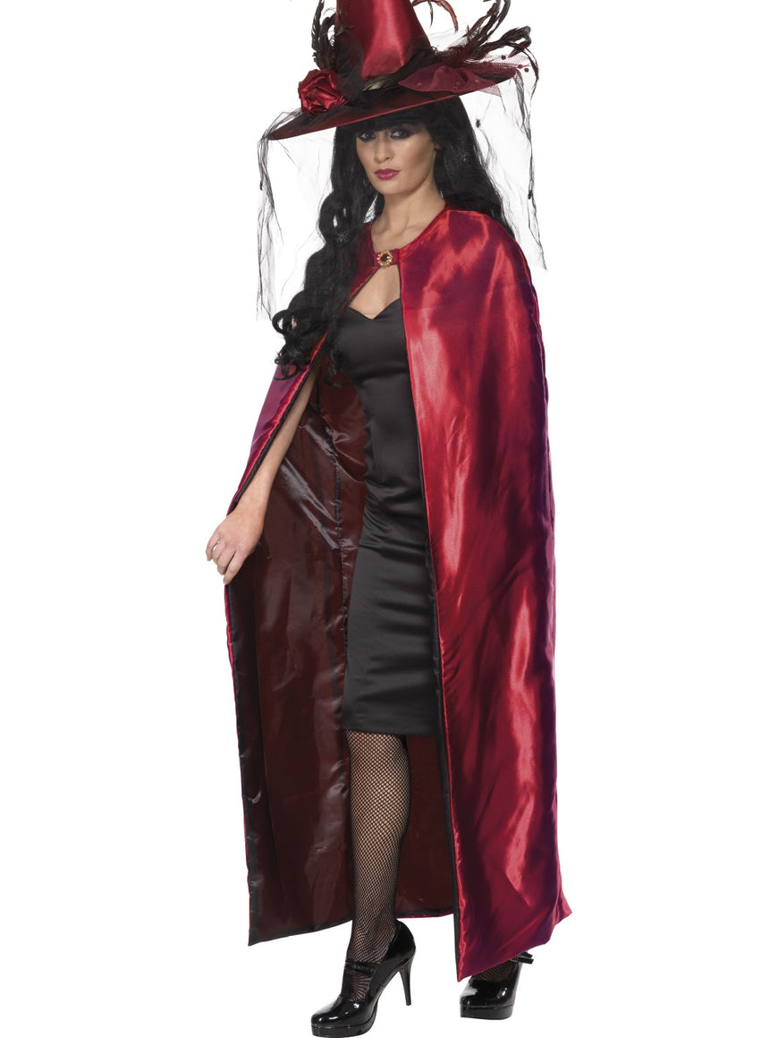 Red Reversible Cape - Party Savers