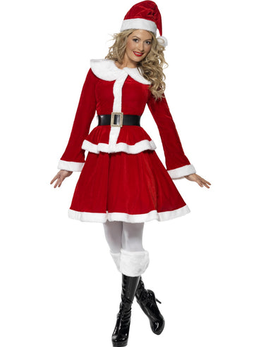 Womens Costume - Miss Santa - Party Savers