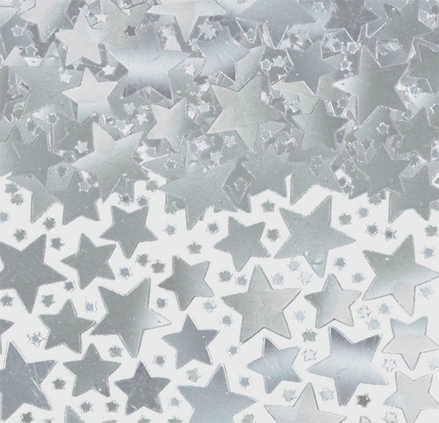 Star Confetti 70g -Silver Each