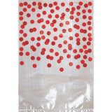 Caribbean Blue Party Cello Bags with Dots 25pk - Party Savers