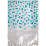Bright Royal Blue Party Cello Bags with Dots 25pk - Party Savers