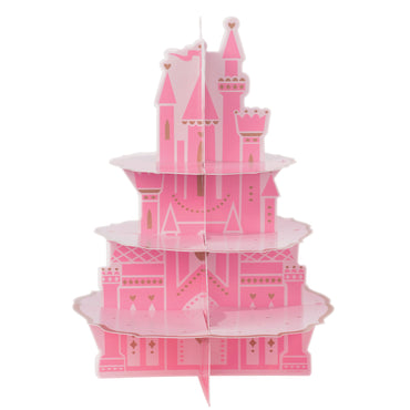Disney Princess Once Upon A Time 3 Tier Castle Treat Stand 32cm x 44cm Each - Party Savers