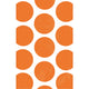 Orange Polka Dot Paper Bag 10pk - Party Savers