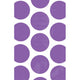 New Purple Polka Dot Paper Bag 10pk - Party Savers