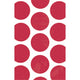 Apple Red Polka Dot Paper Bag 10pk - Party Savers