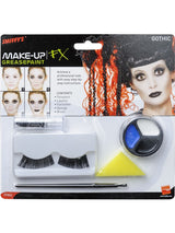 Multi Coloured Gothic Make-Up Set - Party Savers