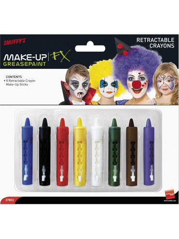 Multi Coloured Crayon Make-Up Sticks - Party Savers