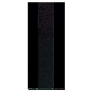 Black Small Cello Party Bags 25pk - Party Savers