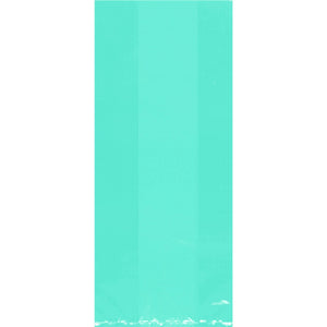 New Purple Small Cello Party Bags 25pk - Party Savers