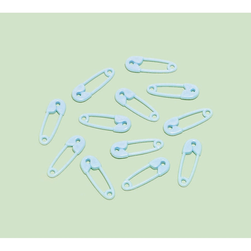 Safety Pin Blue Favor 24pk - Party Savers