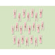 Clothespin Pink Favor 24pk - Party Savers