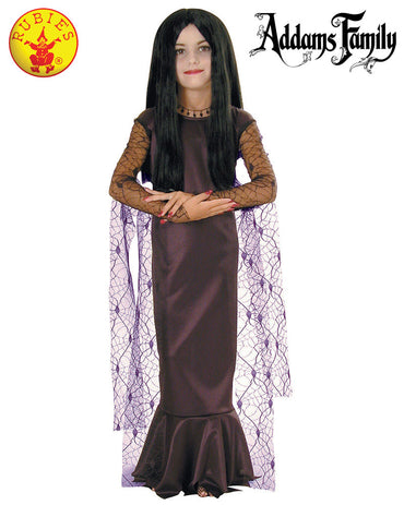Girls Costume - Morticia Addam's - Party Savers