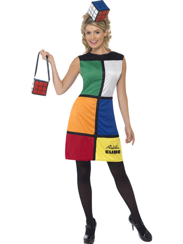 Womens Costume - Rubik's Cube - Party Savers