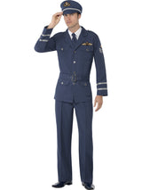 Mens Costume - WW2 Air Force Captain - Party Savers