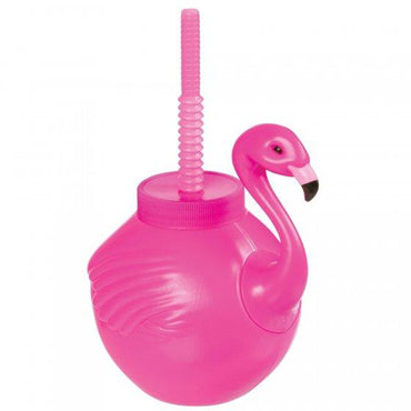 Flamingo Plastic Sippy Cup Each