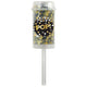Confetti Tubes Push-Up Confetti Poppers Black, Silver & Gold Foil 2pk - Party Savers