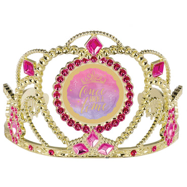Disney Princess Once Upon A Time Electroplated Tiara 8cm x 11cm Each - Party Savers