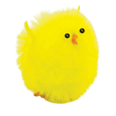 Easter Chenille Chicks 5cm 4pk - Party Savers