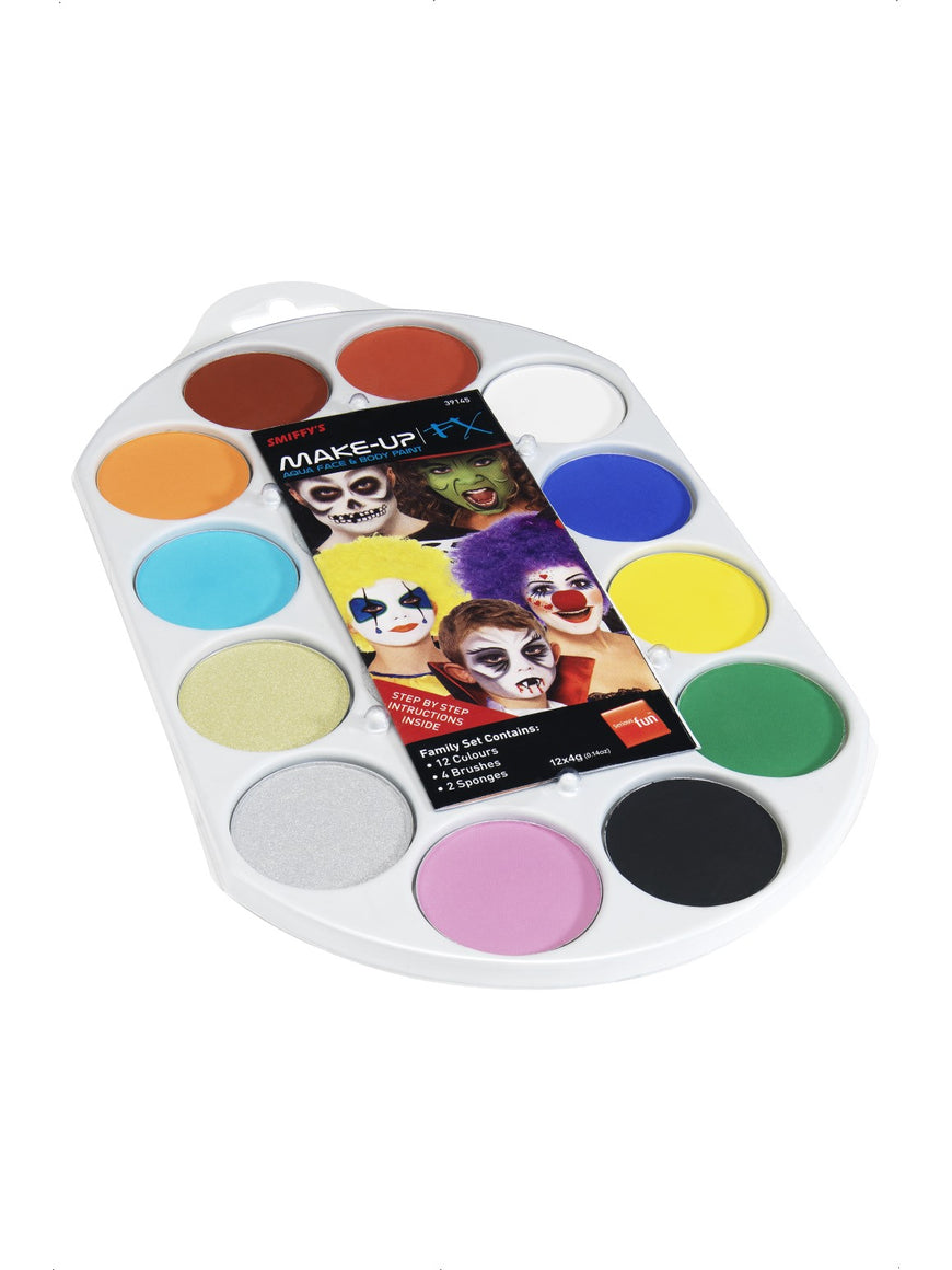 Multi Coloured Make-Up FX Palette - Party Savers