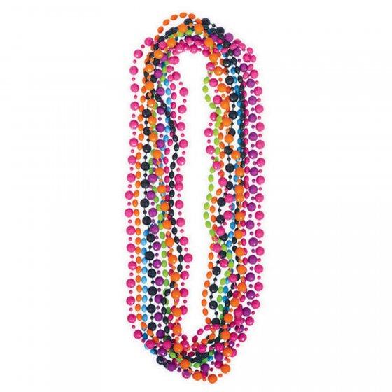 Totally 80s Party Beads 10pk