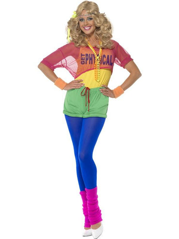Womens Costume - Lets Get Physical Girl - Party Savers