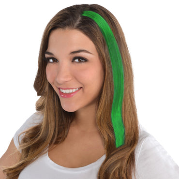 Green Hair Extensions - Party Savers