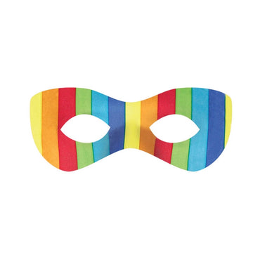 Rainbow Super Hero Mask - Party Savers