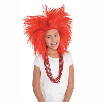 Red Crazy Wig each