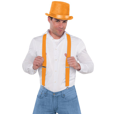 Orange Suspenders - Party Savers