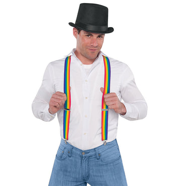 Rainbow Suspenders - Party Savers