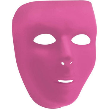 Pink Full Face Mask - Party Savers