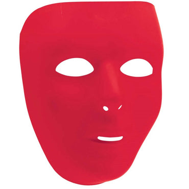 Red Full Face Mask - Party Savers