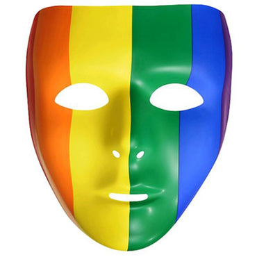 Rainbow Full Face Mask - Party Savers