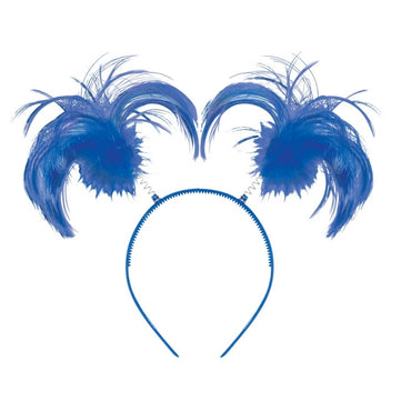 Blue Ponytail Headband - Party Savers
