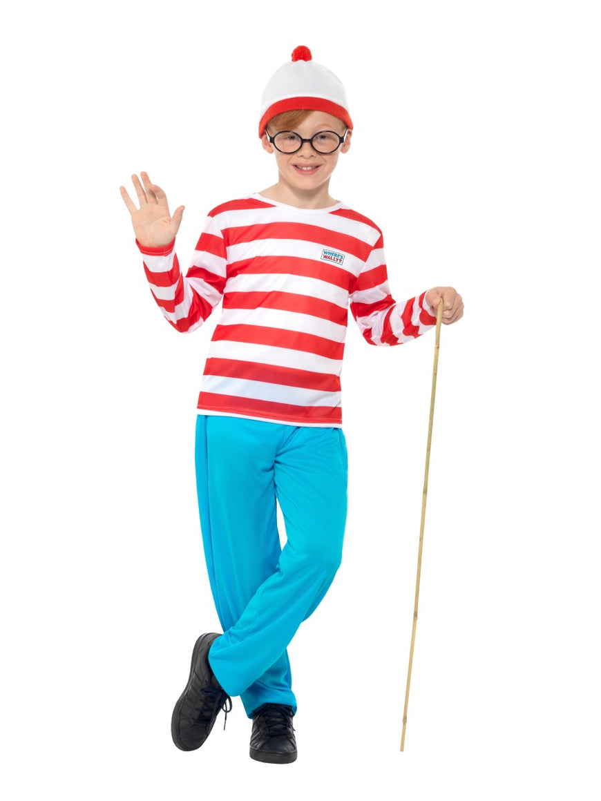 Boys Costume - Wheres Wally? - Party Savers