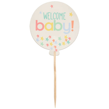 Baby Shower Neutral Picks Welcome Baby 24pk