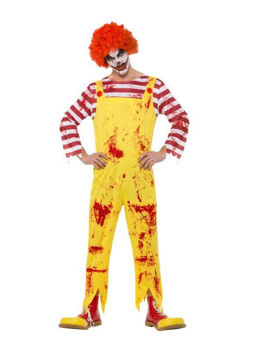 Mens Costume - Kreepy Killer Clown - Party Savers